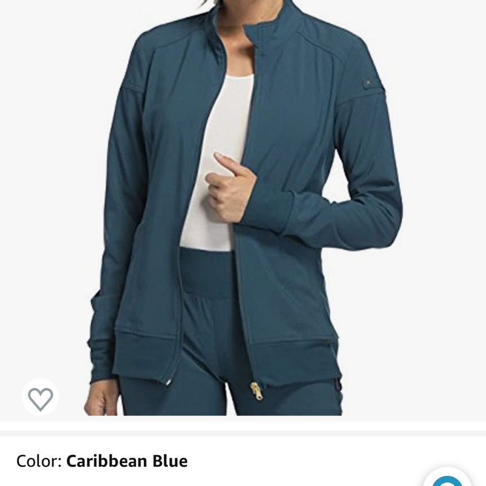 Scrub jacket EUC Cherokee Iflex